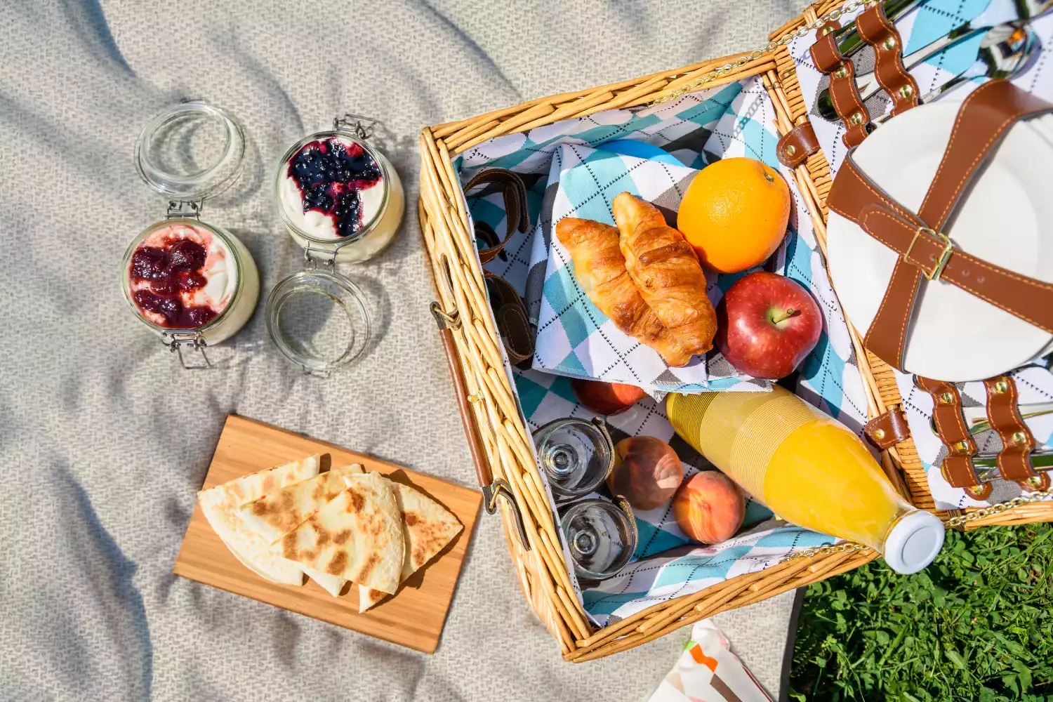 cool picnic blankets