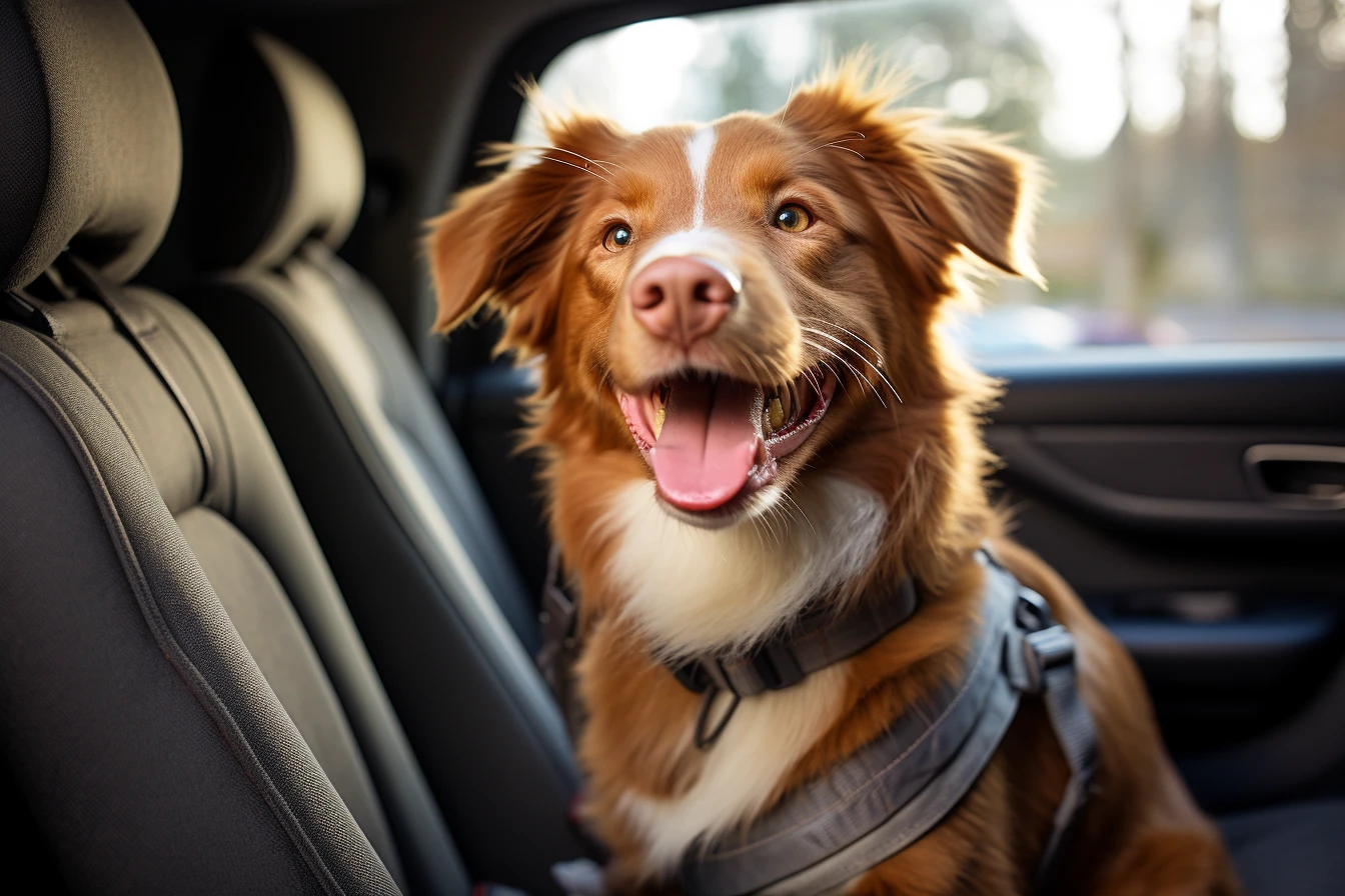 Mercedes-Benz GLE Dog Car Seat for Duck Tolling Retrievers